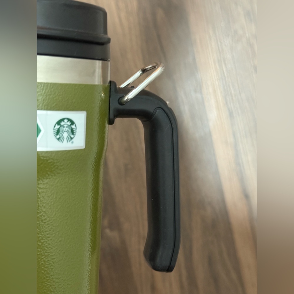 NWT Stanley x Starbucks Military Green Travel Mug - Picture 6 of 9